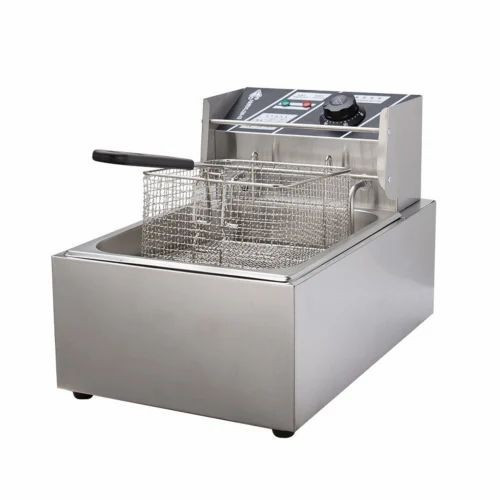 Genuine 6 Litre Commercial Deep Fryer - Silver