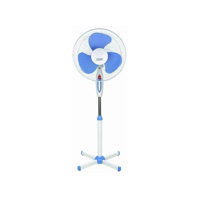 Stand Fan Energy Saving With Variable-Speed, 16Inch - Blue