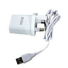 Tecno Fast Charger With 2 USB Ports - 2A