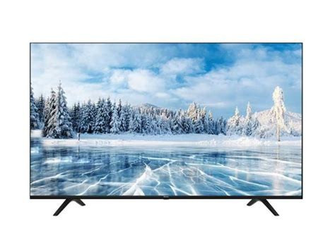 43" Frameless Flat Screen Genuine Smart TV - Black