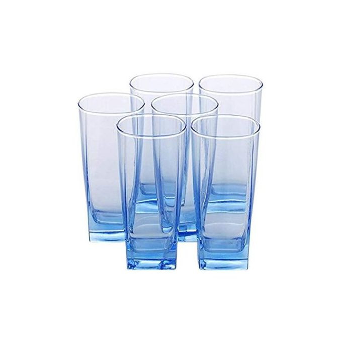 6 Piece Juice/Water Glasses,Blue. Luminarc