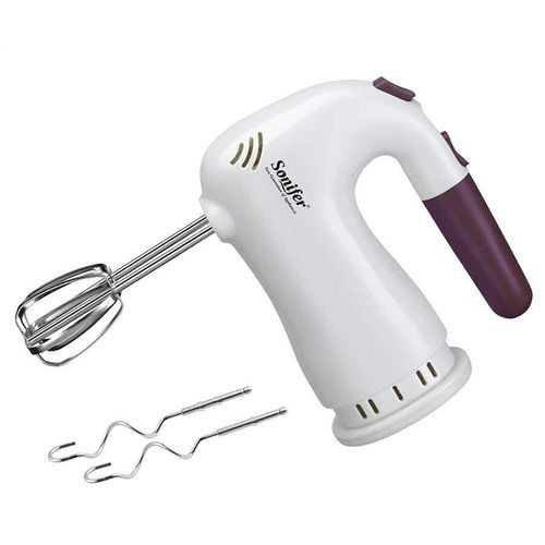 5 Speed ​Power Electric Hand Mixer/Blender/Egg Beater,White Sonifer
