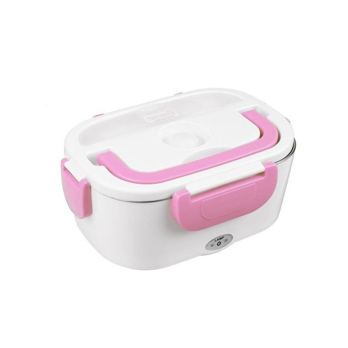 Portable Electric Lunch Box Car Food Warmer- Color May Vary.