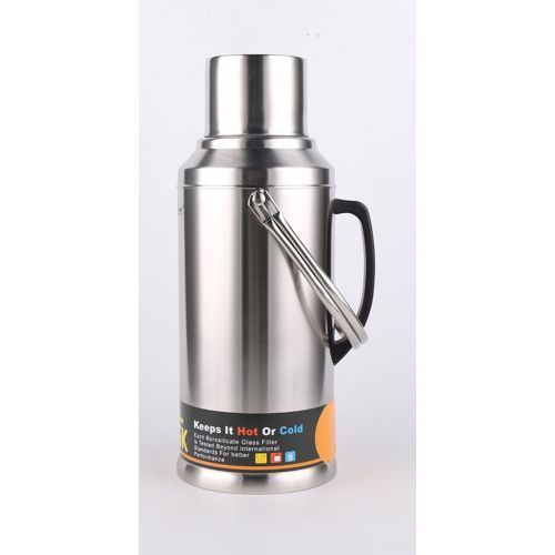 3.2L Stainless Steel Vacuum Flask Storage Bottle- Silver Daydays