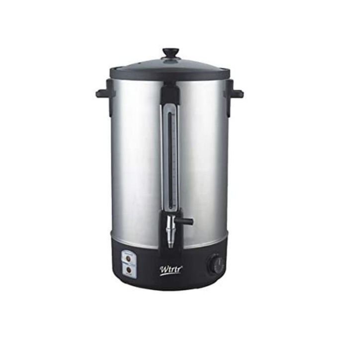 Wtrtr Electric Hot Water Urn, Water Boiler For Tea 25Ltr-Silver