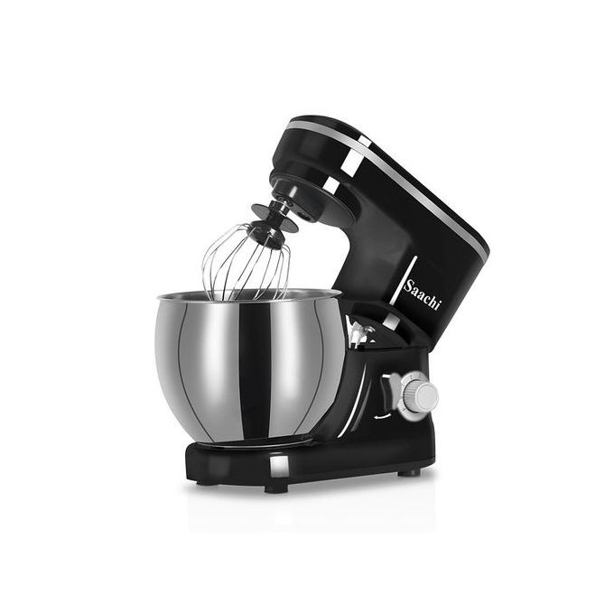 5L Blender Dough Hand Stand Mixer Food Processor, Silver . Saachi