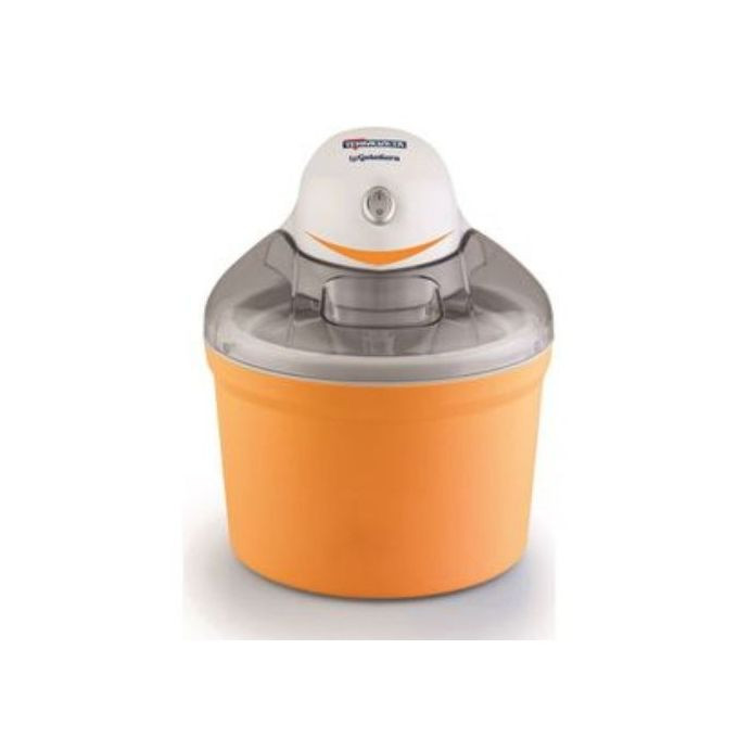 Ice Cream Maker Machine Termozeta La Gelatiera, Orange.