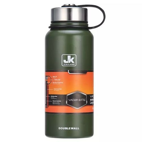 1500ml Portable Stainless Steel Vacuum Flask Cup Thermo Bottle-Green. Jk Imaging