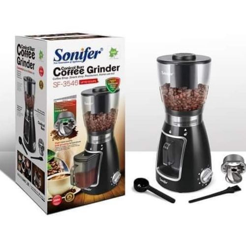Electric Nuts Spice Herbs Coffee Grinder Machine -Black. Sonifer