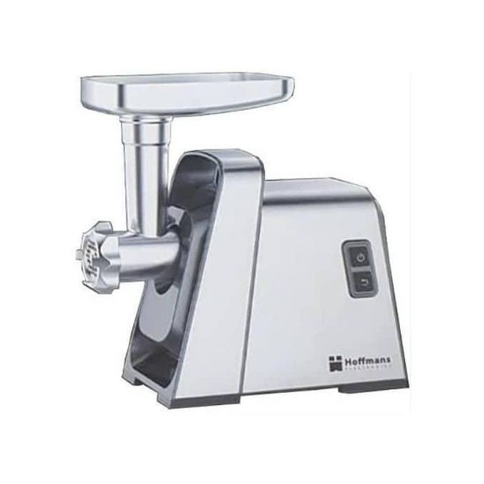 Hoffmans Electric Meat Grinder Mincer Machine -Silver.