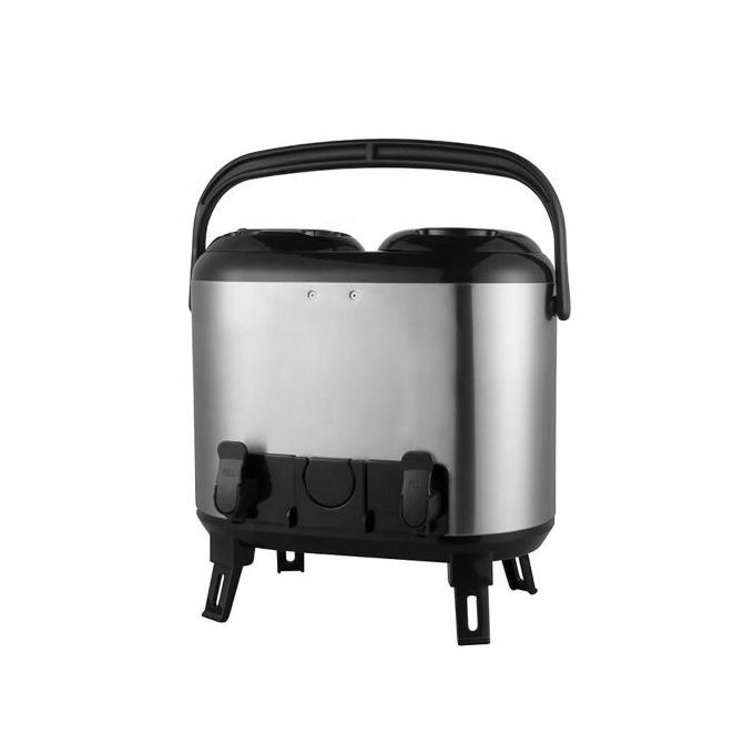 15 Litres Twin Hot & Cold Thermos Tea Coffee Water Flask-Silver Daydays