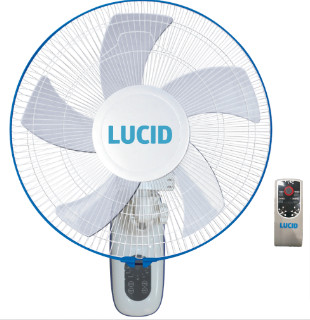 Lucid Wall Fan with Remote