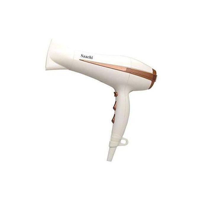 Hair Dryer With Finger Diffuser - Cream Saachi