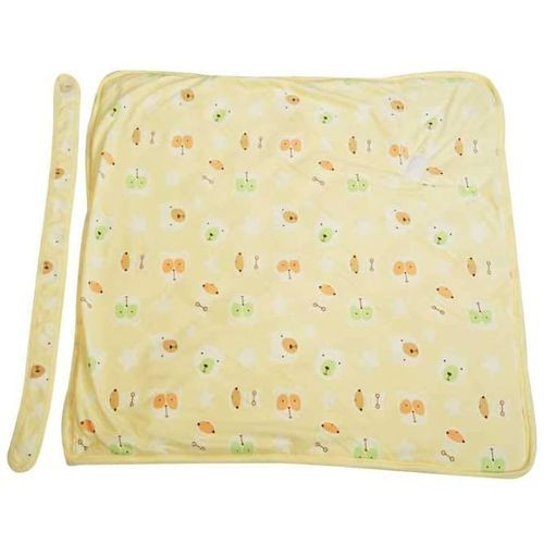 Baby Shawl Receiver - Cream Pattern May Vary