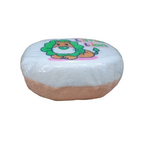 Little Lion Baby Bath Sponge - White, Pink