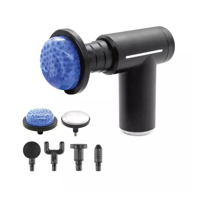 Long Endurance LCD Display Hot And Cold Compress Massage Gun Mini Fascia Gun Cold Fitness Electric Impact Gun Muscle Relaxant