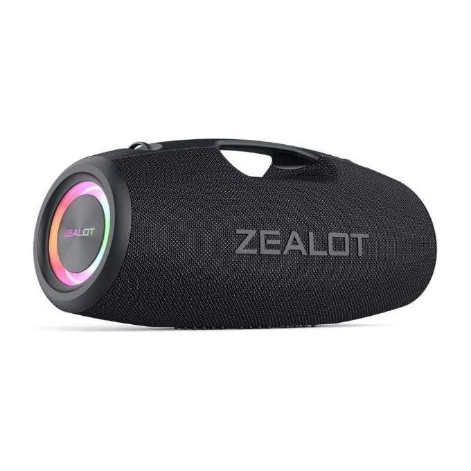 Portable Rechargable Bluetooth Speakers, S78 120W Speakers IP67 Waterproof Outdoor Wireless Speaker with Big Battery,EQ,Stereo,Party, Beach Wireless Speaker Subwoofer Zealot