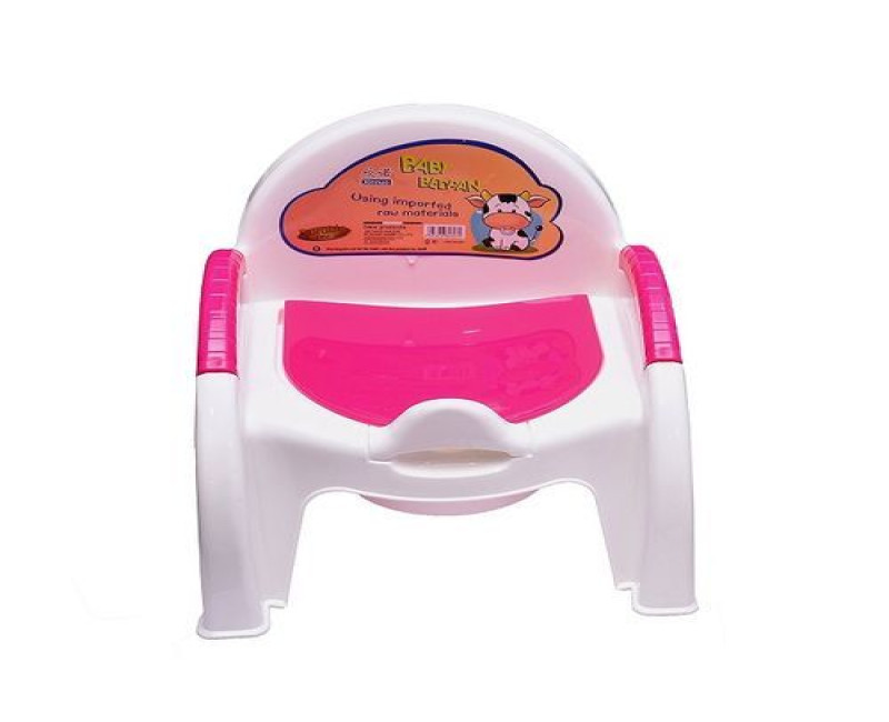 Baby Chair Potty - White,Pink