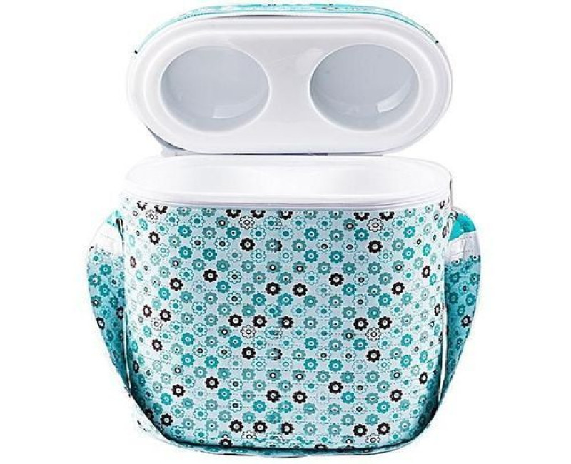 Baby Bottle Warmer With 2 Baby Bottles - Multicolor