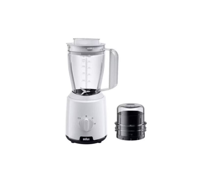 Braun Blender 600W 1.5L Blender Jug + Chopper attachment - JB1015 WH