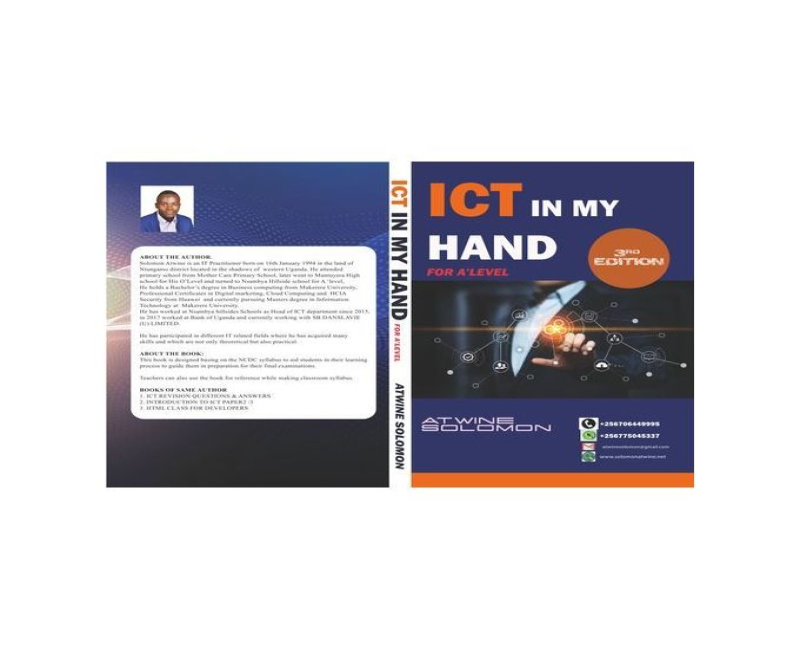 Atwine Solomon Ict In My Hand 4 Alevel - 3rd Edition - Purple