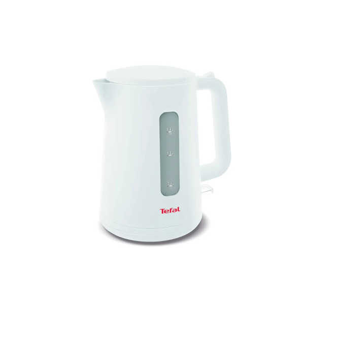 Tefal Platic Kettle 1.7L, Element 2400W Plastic, KO200127 - White