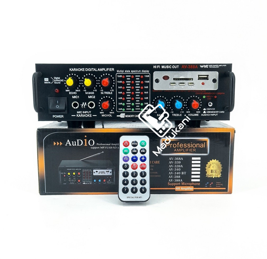 Av-388A Av/dc BT & Mic port