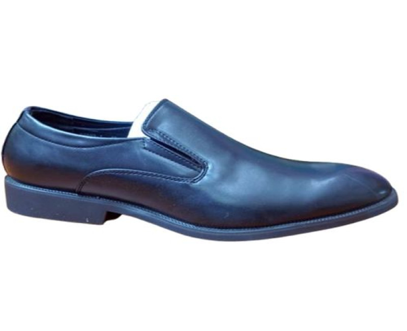 Men's Faux Leather Formal Shoes - Black