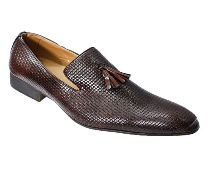 Men's Fashion Loafers - Coffee Brown