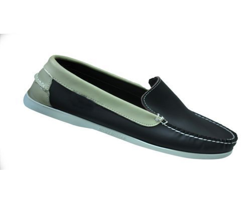 Men's Designer Shoes Slip-ons - Black, Cream
