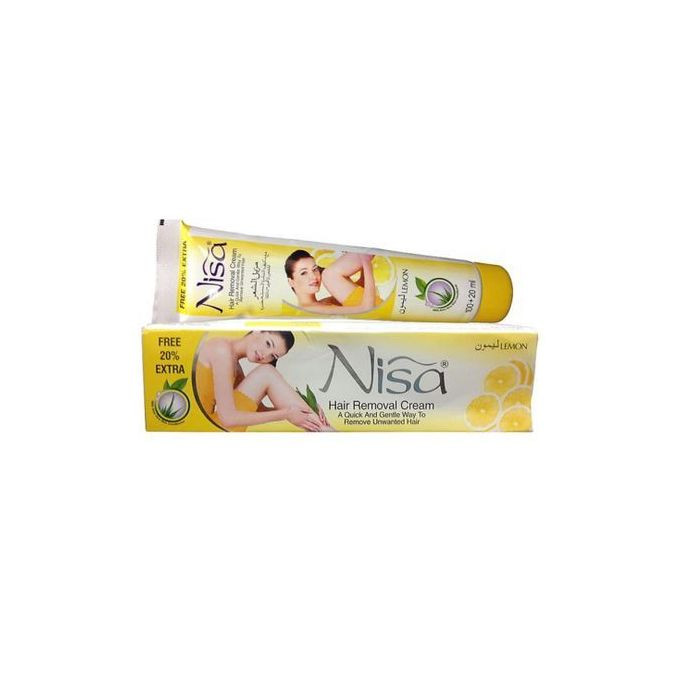 Nisa Hair Remover Cream 120g - Yellow