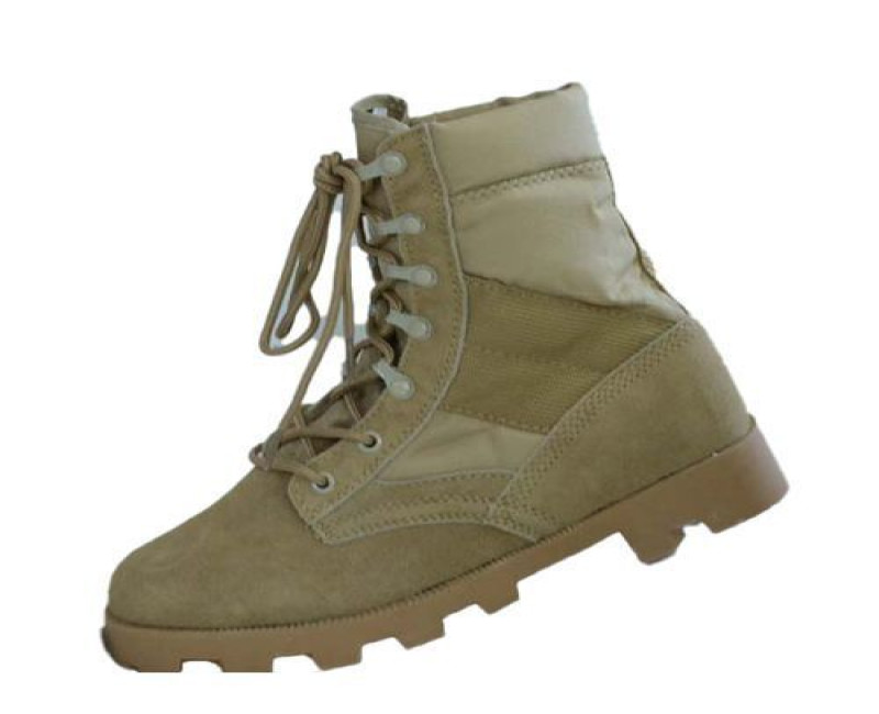 Men's Designer Lace Boots - Cream
