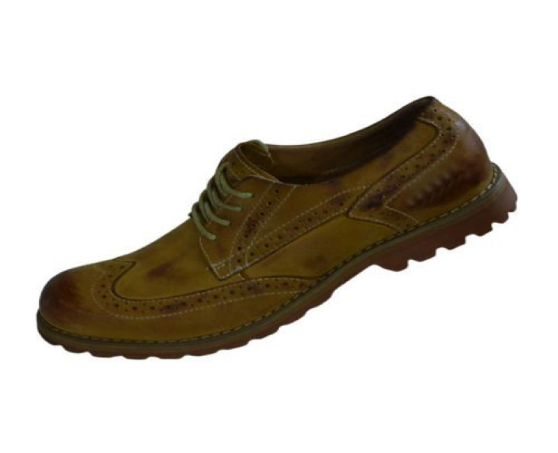 Men's Designer Lace Boots - Brown