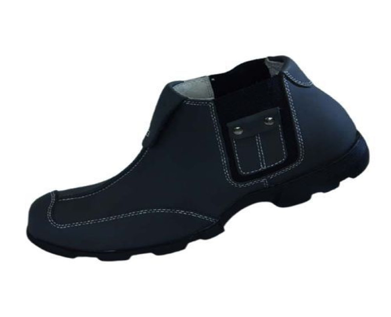 Men's Designer Boots - Grey,Black