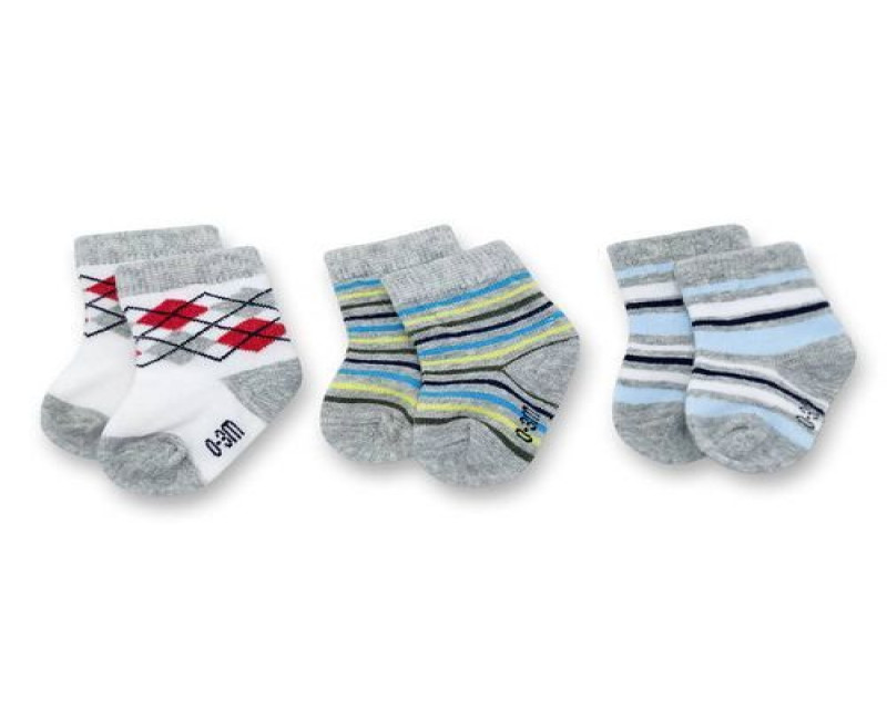 Other 3 pack socks for baby boy blue