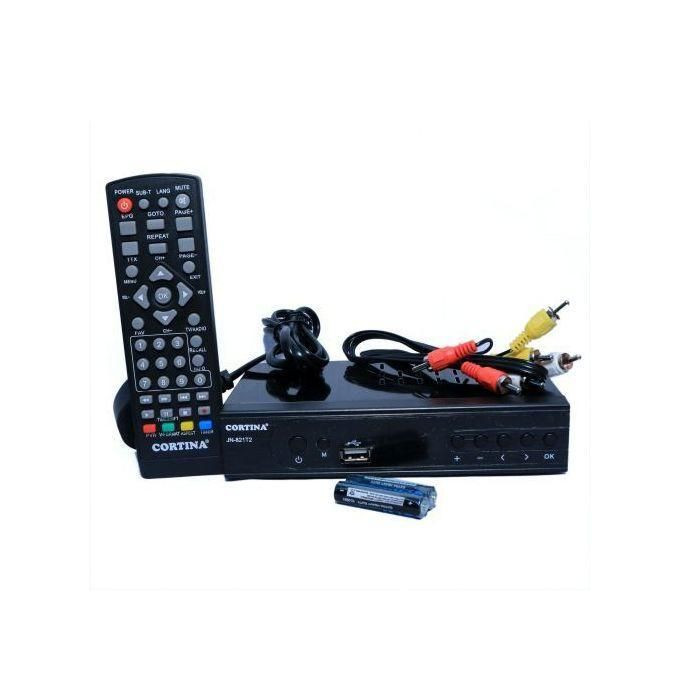 Free To Air Digital Decoder - No Monthly Subscription - Black