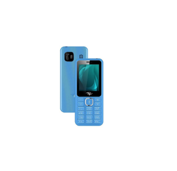 itel it5027 Keypad Mobile Phone with 2.4 inch Display Size |11mm Slim Body| 1200 mAh Battery| King Voice | Blue