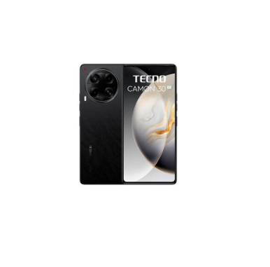 Tecno Camon 30 5G (CL7) | 8GB RAM + 512GB ROM | 6.78" AMOLED Display | 120Hz Refresh Rate | Dimensity 7020 6nm Chip | 50MP AF Camera | 5000mAh Battery | Android 14 – Black