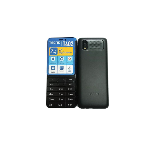 Tecno T402 Triple SIM 2.4″ 4MB RAM 4MB ROM 1150mAh – Black