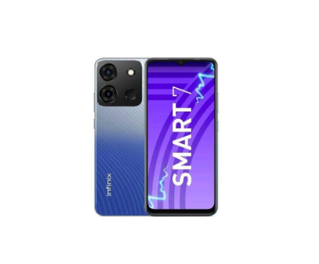 Infinix Smart 7 Plus (X6517) | 6.6" HD+ Display | 4GB RAM + 64GB ROM | 13MP Dual Camera | 5000mAh Battery | Android 12 | 4G LTE – Strong & Reliable