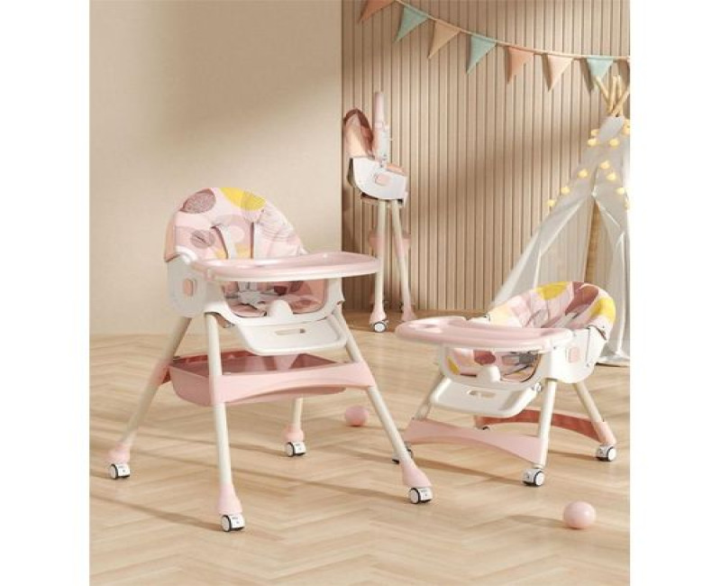 high feeding chair wheels