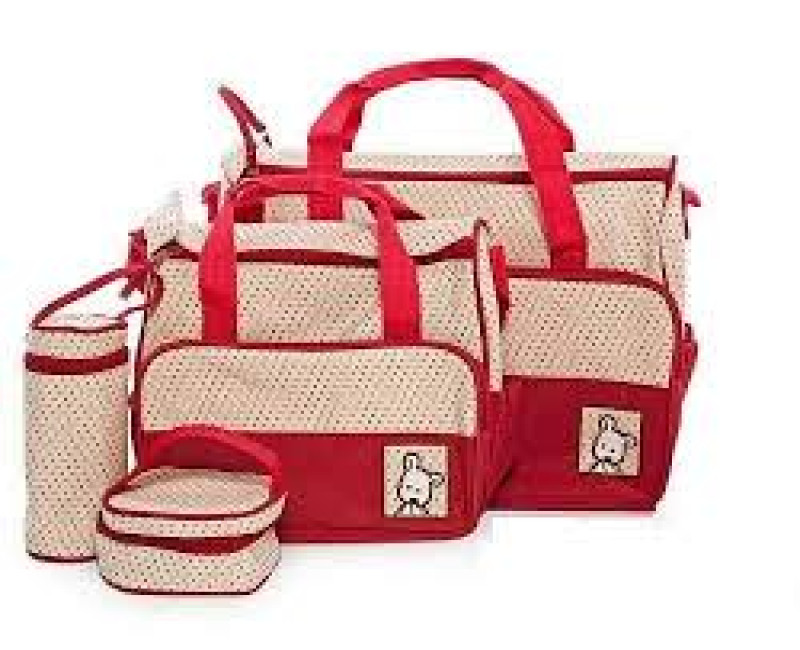 Dotted Baby Bag- Red