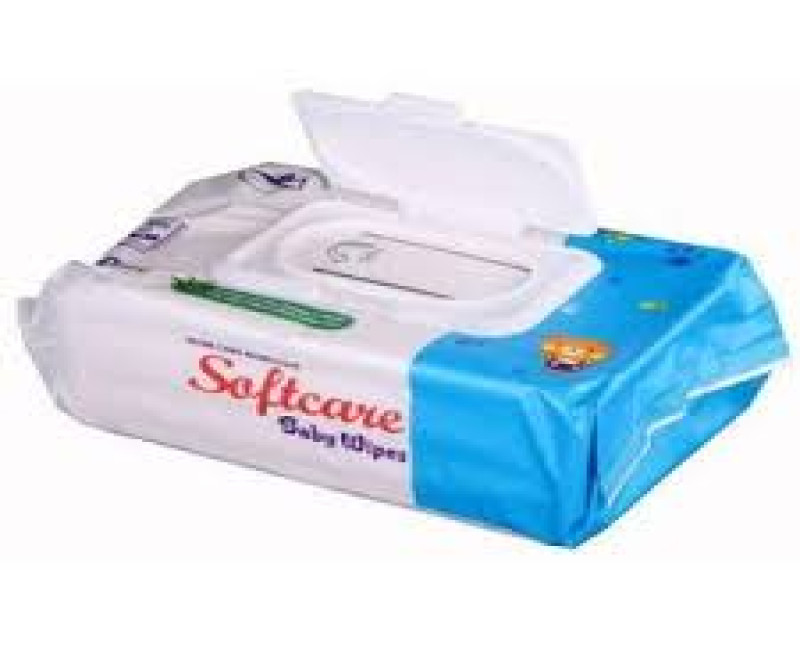 Soft Care Baby Wet Wipes 80pcs Value Pack-White