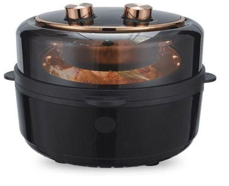 5.5Litre Free Oil Healthy Air Fryer Oven - Black. Dsp