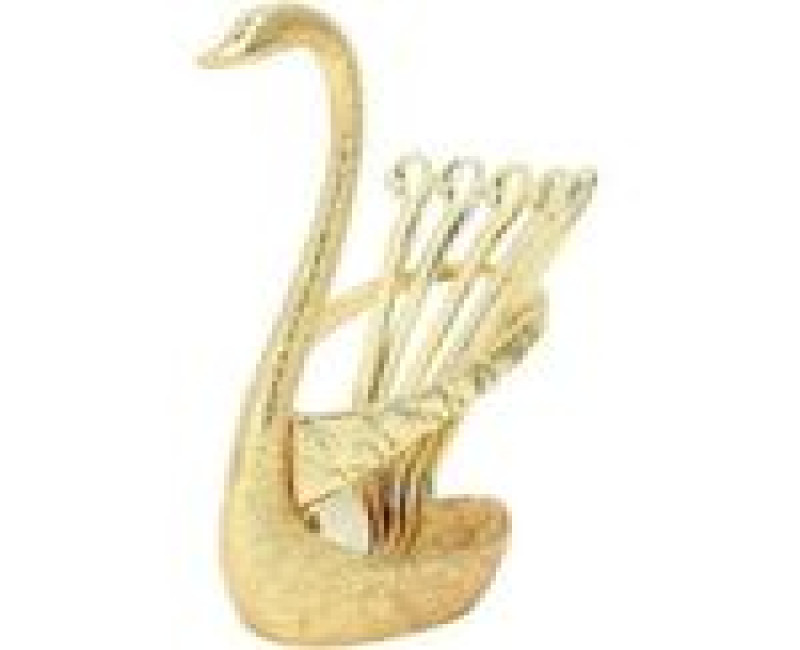 Swan Spoon And Fork Cutlery Storage Organizer Holder Rack- Multi-colours.