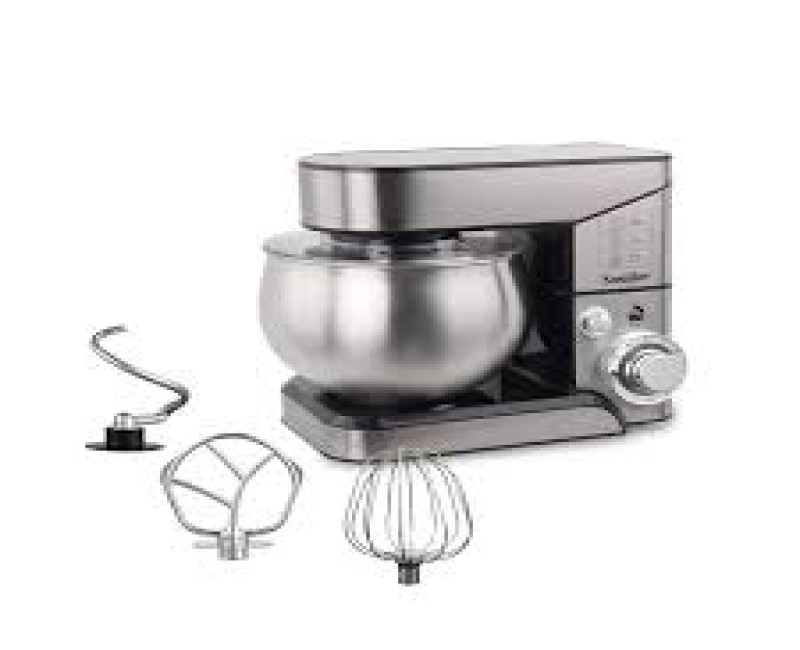 5L Blender Dough Hand Stand Mixer Food Processor, Silver . Sonifer