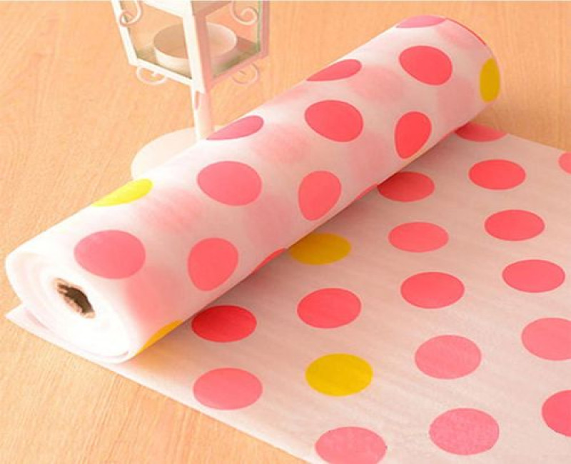 Anti-bacterial Waterproof Cabinet Cushion Sheet Place Mat Table Liner- Multi-colour