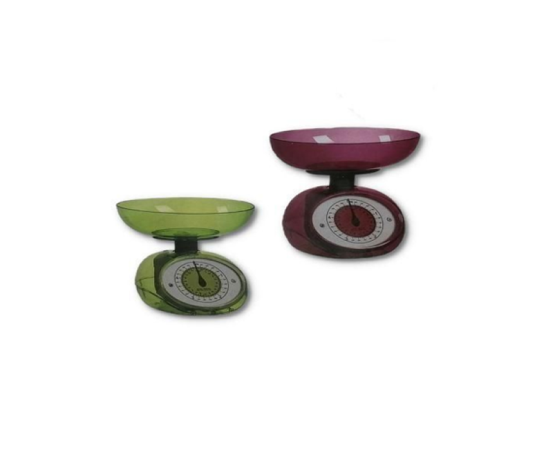 5kg plastic Kitchen Weighing Scale - Multi-Colours. Mexxi