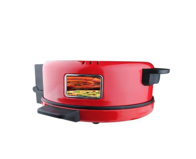 Pizza/Roti/BreadMaker Electric Pan Grill Roaster-Red. Dsp
