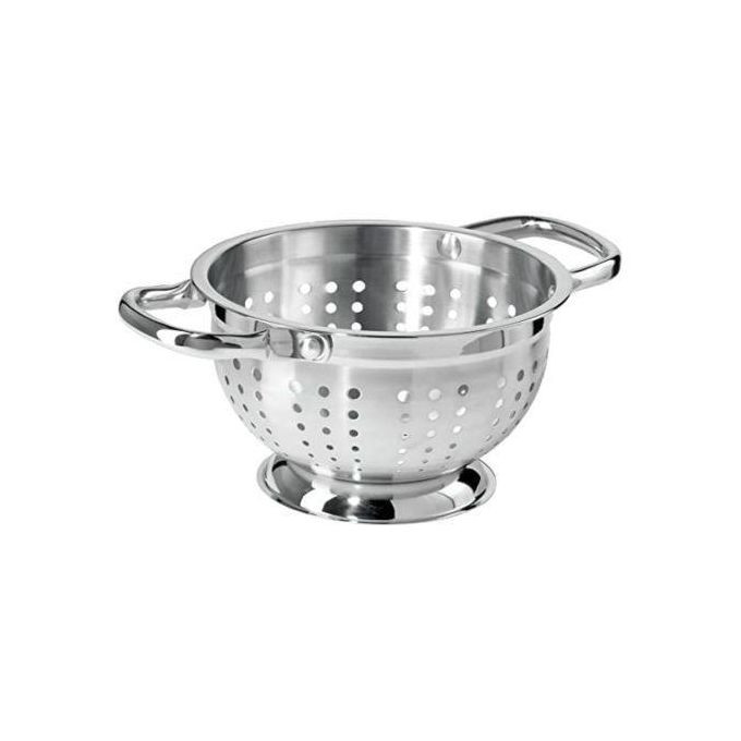 Other 26cm Stainless Steel Rice, Vegetable Washing Strainer Colander,Silver